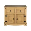 ARMARIO APARADOR 2PUERTAS 2CAJONES MADERA MACIZA