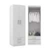 ARMARIO MULTIUSO 2 PUERTAS BLANCO