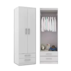 ARMARIO MULTIUSO 2 PUERTAS BLANCO
