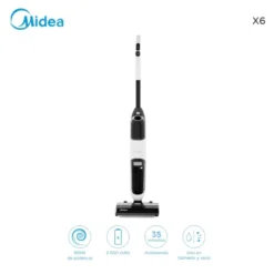 ASPIRADORA TRAPEADOR 3EN1 MIDEA INALAMBRICA X6