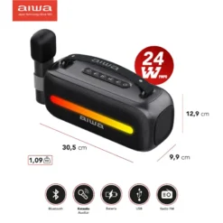PARLANTE ACTIVO AIWA 24W PMPO AWSS40BT