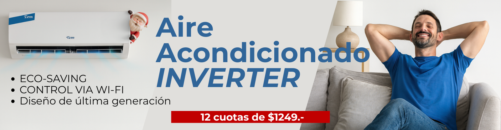 Aire Acondicionado tem 12.000 h