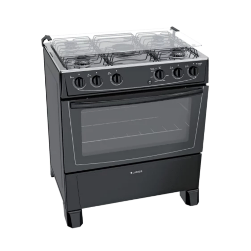 COCINA JAMES 5H S/GAS C-150 B NEGRA
