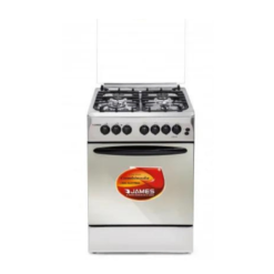 COCINA JAMES C-225 G2 INOX COMBINADA