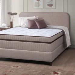 RESPALDO QUEEN SIZE 1.62MTS DUAL CONFORT BEIGE