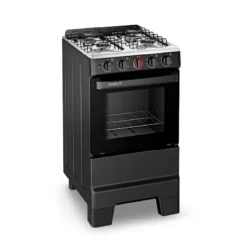 COCINA A GAS SMARTLIFE NEGRA SL-KBR504B