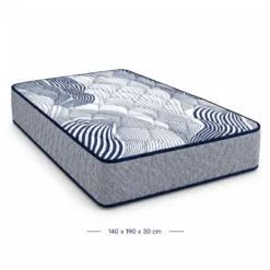 COLCHON MEGA CONFORT 140X190X30 ESPUMA