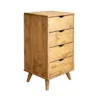 COMODA CHINA 4 CAJONES MADERA MACIZA