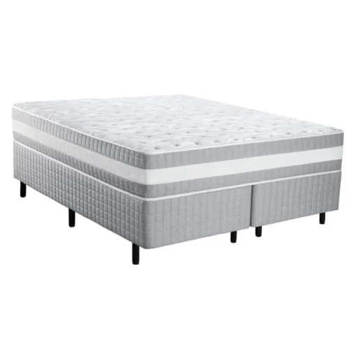 SOMMIER RELAX 160X198X30 QUEEN SIZE ESPUMA RESORTE