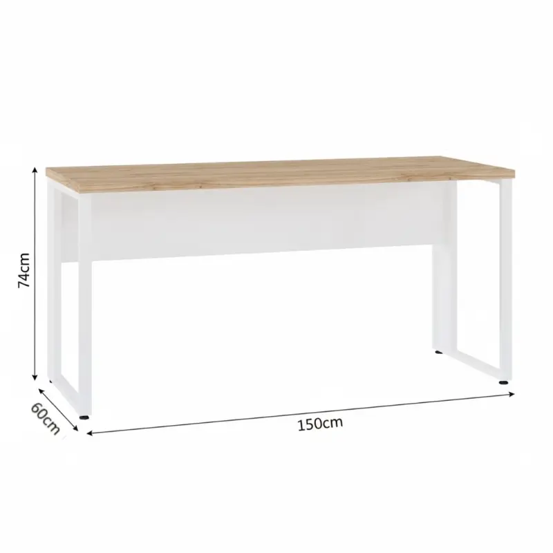 ESCRITORIO MESA DE TRABAJO ATC1561 150CM