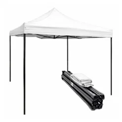 BARRACA GAZEBO 3X3 AUTOARMABLE BLANCO