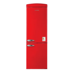 REFRIGERADOR JAMES RETRO J-373 RR ROJO