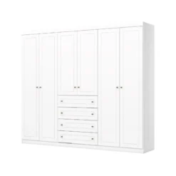 PLACARD 6 PUERTAS 4 CAJONES MOD AMERICANO