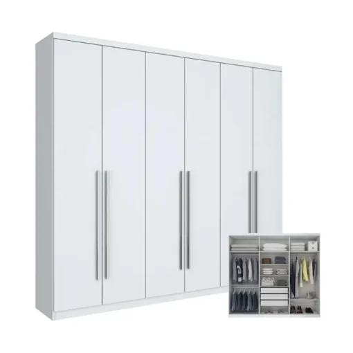 PLACARD ROPERO JADE 6 PUERTAS