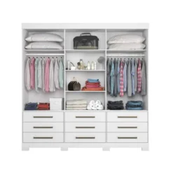 ROPERO NOTA SUR 3PUERTAS.CORR. 6 CAJONES NT5020-CF