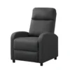 POLTRONA RECLINABLE ELLIE GRIS OSCURO