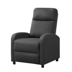 POLTRONA RECLINABLE ELLIE GRIS OSCURO