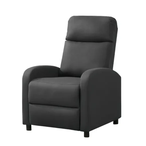 POLTRONA RECLINABLE ELLIE GRIS OSCURO
