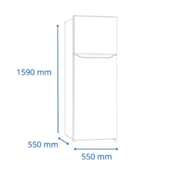 REFRIGERADOR JAMES FRIO HÚMEDO RJ 27M INOX