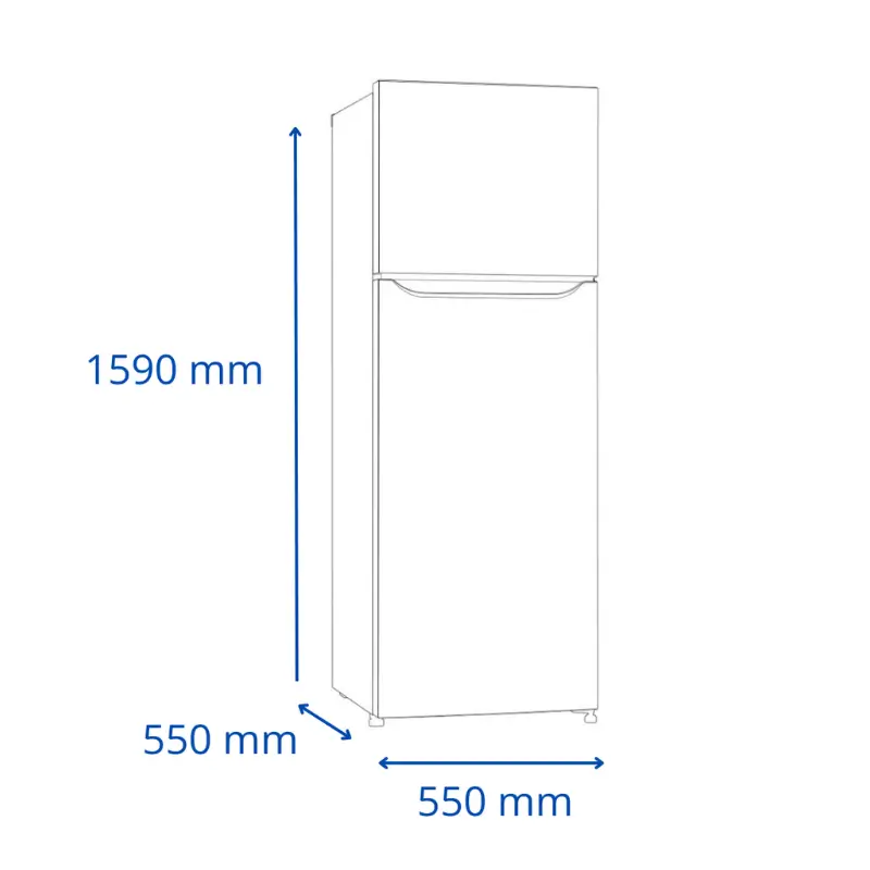 REFRIGERADOR JAMES FRIO HÚMEDO RJ 27M INOX