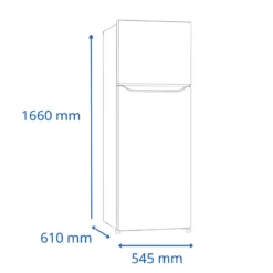 REFRIGERADOR JAMES RJ 301 INV BLANCO