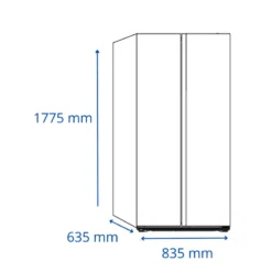 REFRIGERADOR JAMES RJ35 M DARK INOX SBSI