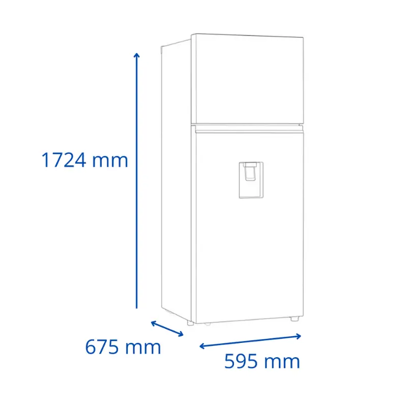 REFRIGERADOR JAMES RJ 401 INV INOX DISP