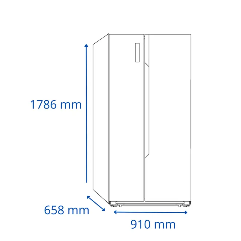 REFRIGERADOR JAMES RJ 40K SBSI SIDE BYSI