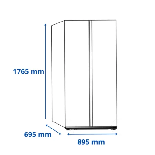 REFRIGERADOR JAMES SBSI RJ 45 M SIDE BY SIDE