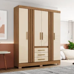 PLACARD 6 PUERTAS 3 CAJONES NATURE/OFFWH(127)