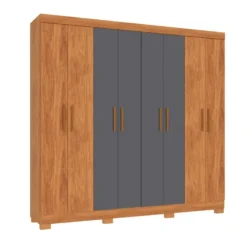 ROPERO 8 PUERTAS LAS VEGAS CIN/GR RP 7880CG