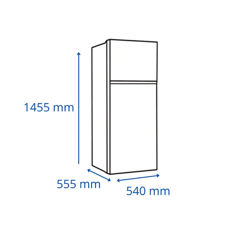 REFRIGERADOR THOMPSON RTH 210 W G6 BLANCO