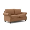SOFA 2 LUGARES BEIGE CON TACHAS 9717-2L