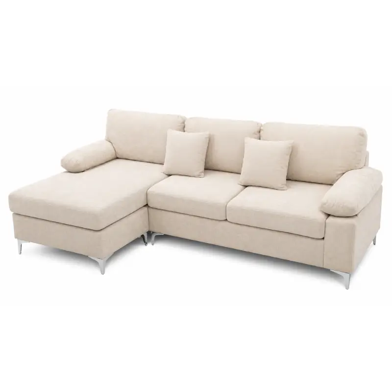 SOFA ESQUINERO KAVEAH BEIGE