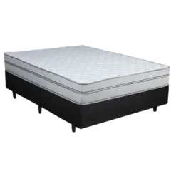 CONJUNTO SOMMIER LAS VEGAS 2 PLAZAS 140 BLANCO