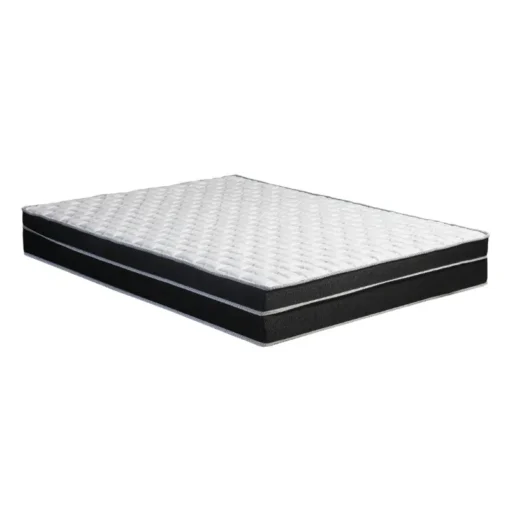 CONJUNTO SOMMIER MONACO NEGRO 2 PLAZAS 140