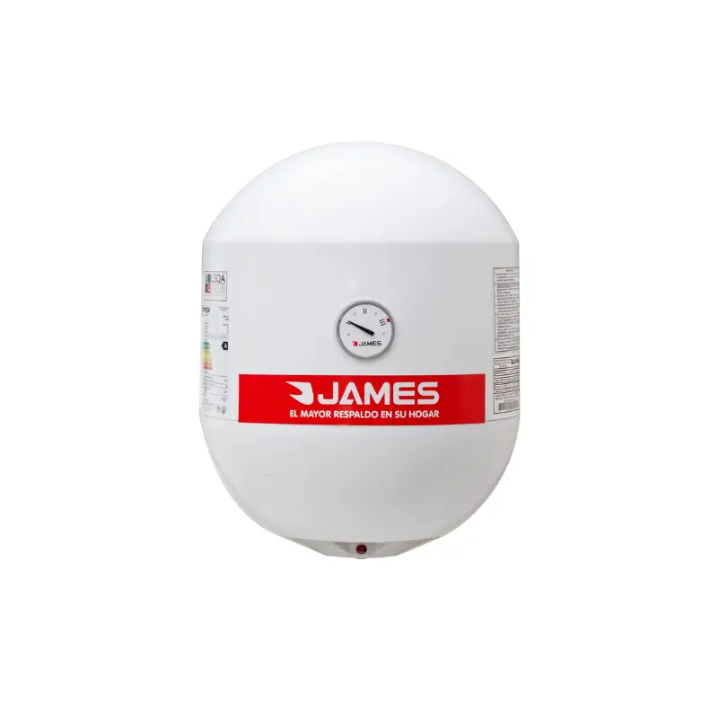 TERMOTANQUE JAMES 30L ACERO CIL G2