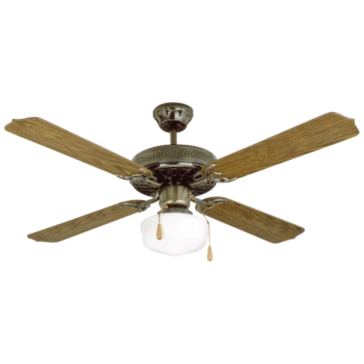 VENTILADOR DE TECHO JAMES VT3 H52 4P 1L AB