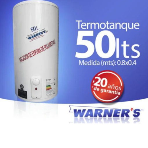 CALEFÓN WARNERS PLUS 50LTS