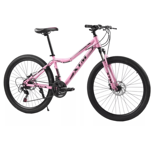 BICICLETA XTM DAMA MONTAÑA R26 COLOR ROSA